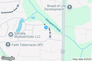 Map image of the property - 851 Raintree Way SE