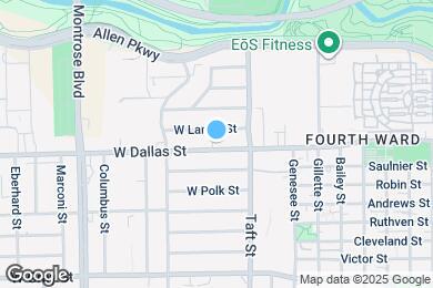 Map image of the property - 1930 W Dallas St