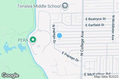 Map image of the property - 23 E Pierce St