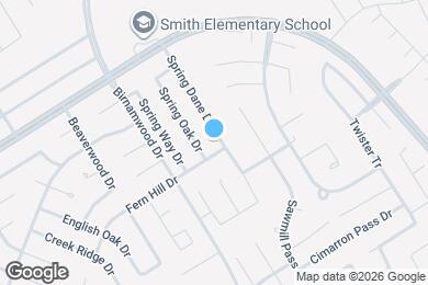 Map image of the property - 23831 Spring Dane Dr