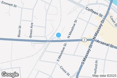 Map image of the property - 536 Arsenal St