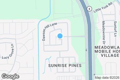 Map image of the property - 9927 Sanders Rose Lane