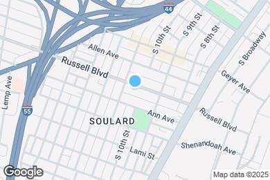 Map image of the property - 1006 Russell Blvd