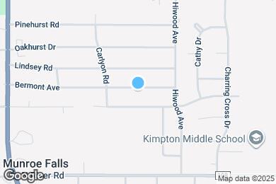 Map image of the property - 193 Bermont Ave