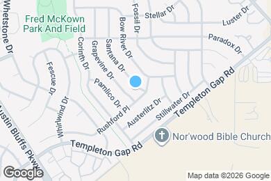 Map image of the property - 5814 Santana Dr