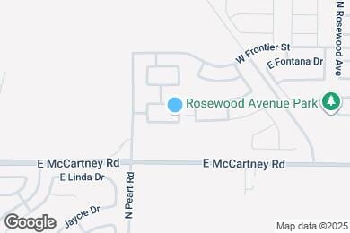 Map image of the property - 1548 E Chaparral Pl