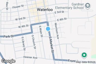 Map image of the property - 403 S Market St