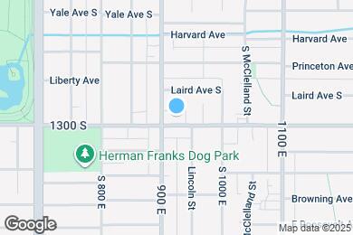 Map image of the property - 915 E 1300 S