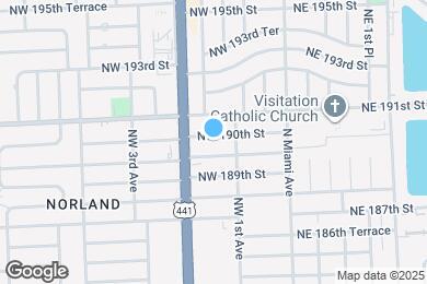 Map image of the property - 140 NW 190th St