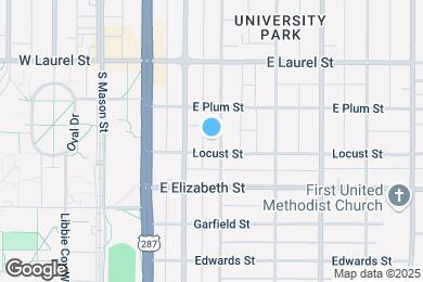 Map image of the property - 827 Mathews St