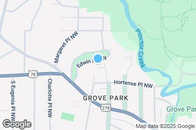 Map image of the property - 9 Edwin Pl NW