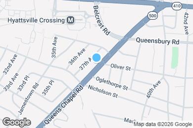 Map image of the property - 6006 Queens Chapel Rd