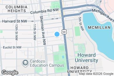 Map image of the property - 734 Fairmont St NW