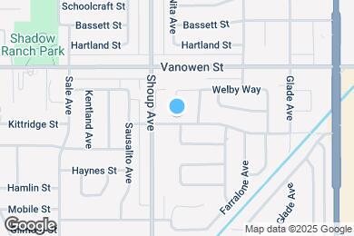 Map image of the property - 22335 Kittridge St