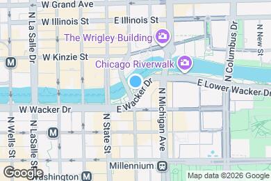 Map image of the property - 253 E Wacker Dr