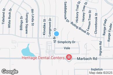 Map image of the property - 1338 Churing Dr