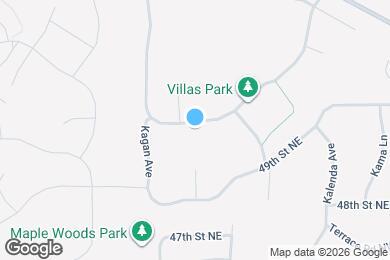 Map image of the property - 10235 Kali Ave NE