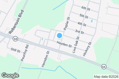 Map image of the property - 203 Poplar St