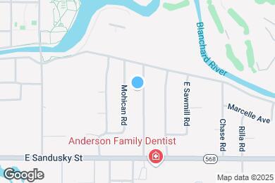 Map image of the property - 200 Warrington Ave