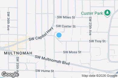 Map image of the property - 2901 SW Canby Ct