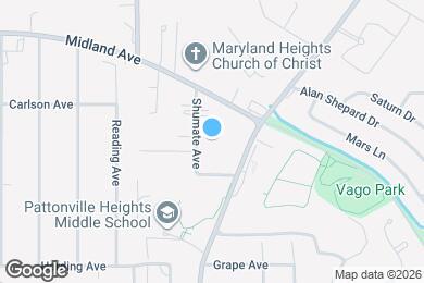 Map image of the property - 22 Shumate Ave