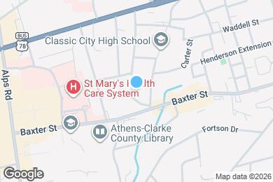 Map image of the property - 315 Evans St