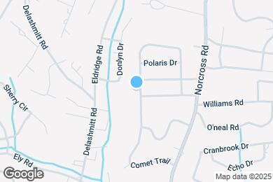 Map image of the property - 4411 Comet Trail