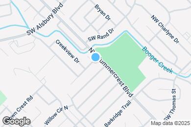 Map image of the property - 705 Crestmont Dr