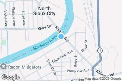 Map image of the property - River Drive Townhomes