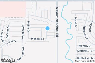 Map image of the property - 2526 Sunset Dr