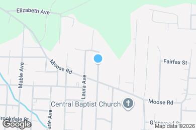 Map image of the property - 1213 Carolyn Ave