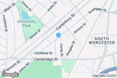 Map image of the property - 91 Southgate St