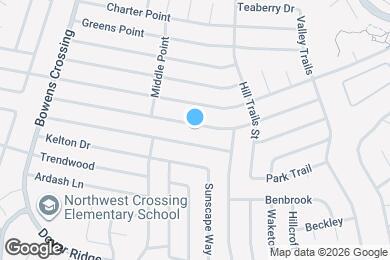 Map image of the property - 9302 Points Edge