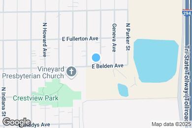 Map image of the property - 716 Eastland St