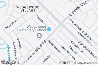 Map image of the property - 16511 Forest Bend Ave