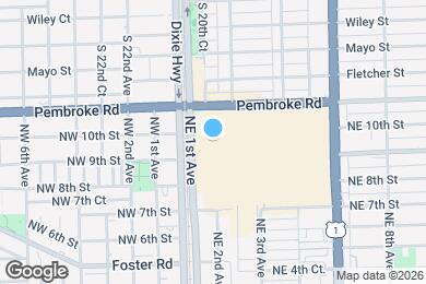 Map image of the property - Parks at Hallandale