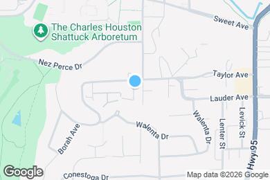 Map image of the property - 1330 Linda Ln