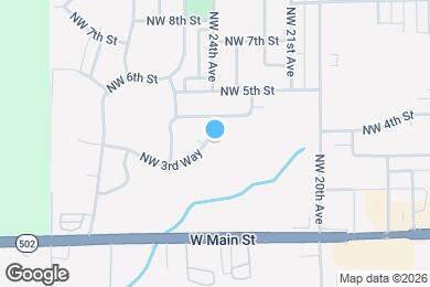 Map image of the property - 2413 NW 3rd Way