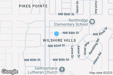 Map image of the property - 8909 NW 83rd St