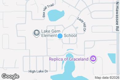 Map image of the property - 7341 Crooked Lake Cir