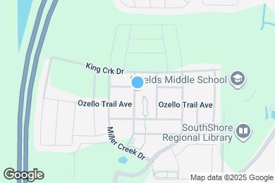 Map image of the property - 15618 Greenleaf Bay St