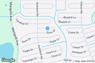 Map image of the property - 550 Dove Ct