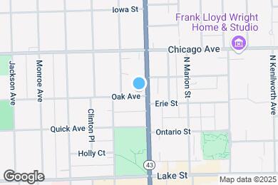 Map image of the property - 7206 Oak Ave