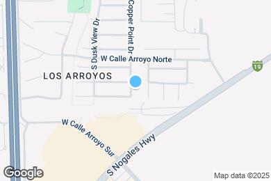 Map image of the property - 18461 S Copper Point Dr
