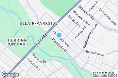 Map image of the property - 4243 Shamrock Ave