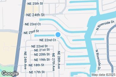 Map image of the property - 2761 NE 22nd Ct