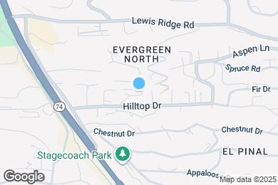 Map image of the property - 30803 Hilltop Dr