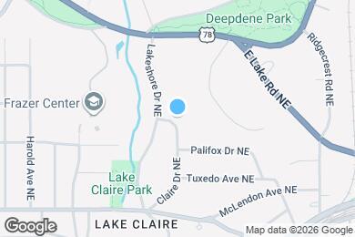 Map image of the property - 515 Claire Dr NE