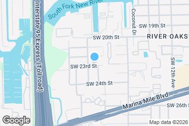Map image of the property - 1721 SW 23rd St
