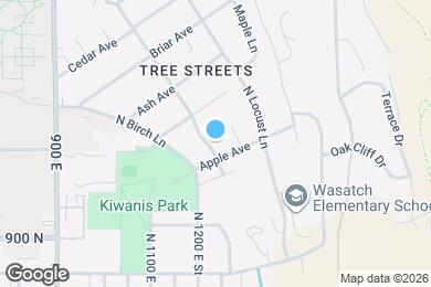 Map image of the property - 1134 Cherry Ln